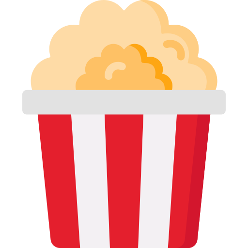 Popcorn illusztráció
